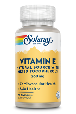 Solaray - Vitamin E Mixed W Selenium - 60 Softgels