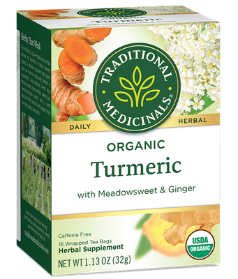 Traditional Medicinals - Organic Turmeric - 16 Bags