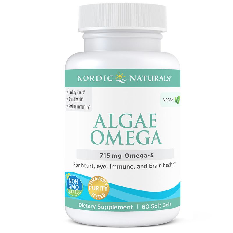 Nordic Naturals - Algae Omega Lemon - 60 count