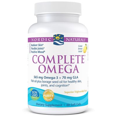 Nordic Naturals - Complete Omega Lemon - 60 count