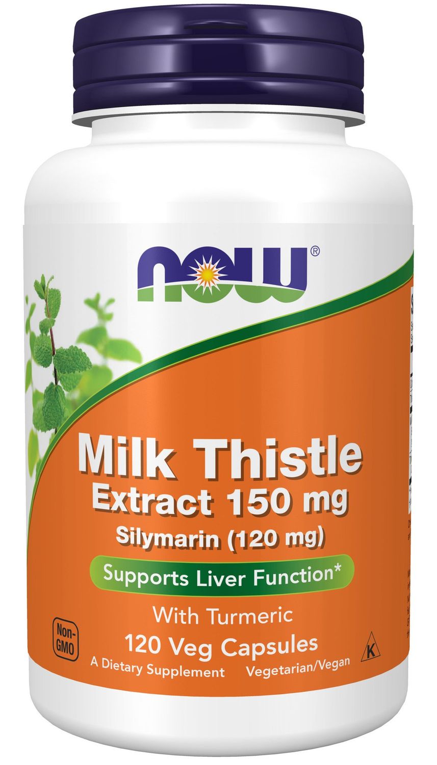 Now - Silymarin Milk Thistle Extract 150 mg - 120 Capsules