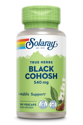 Solaray - Black Cohosh - 100 Capsules