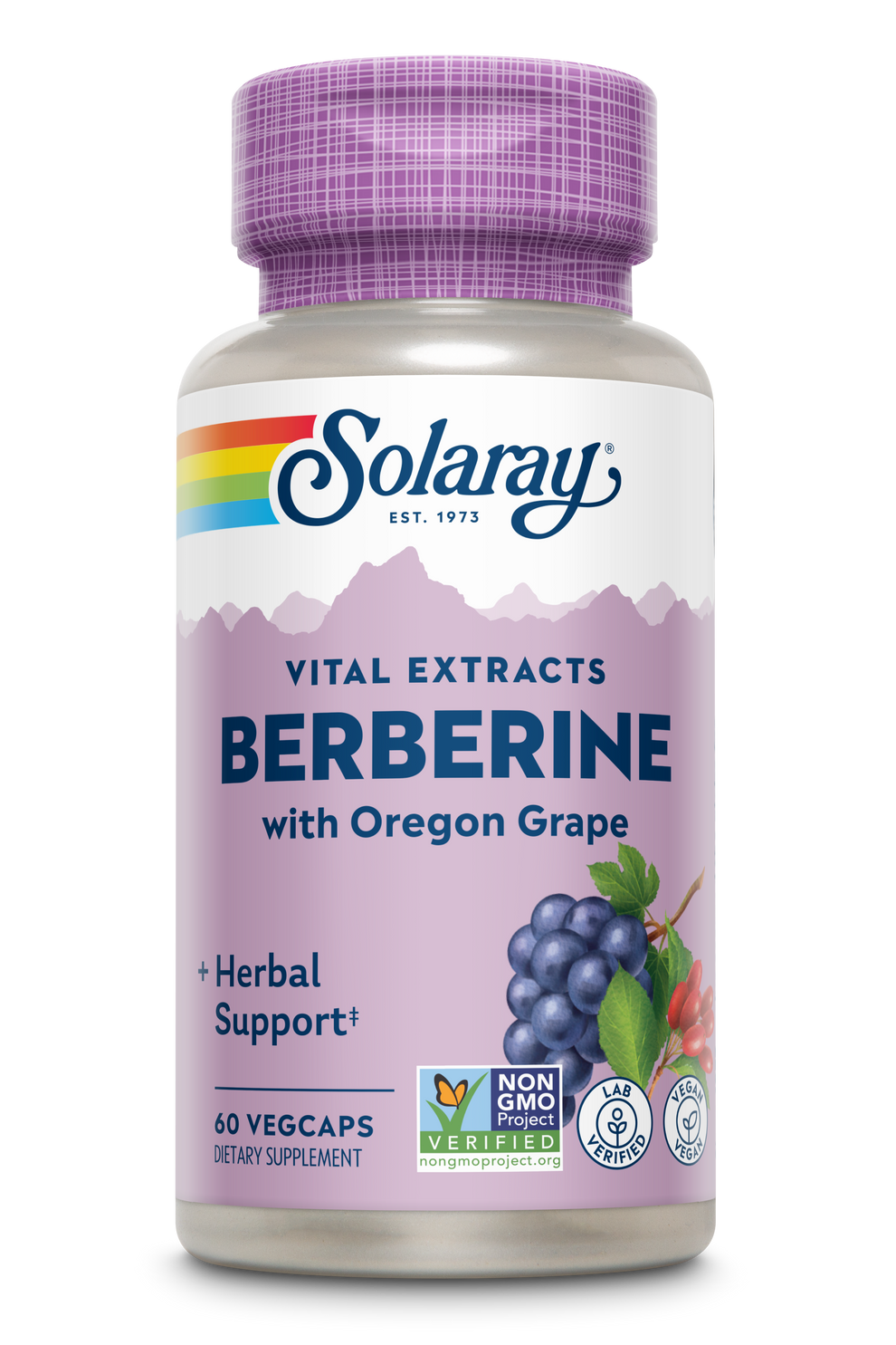 Solaray - Berberine Root Extract - 60 count