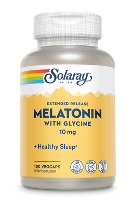 Solaray - Melatonin 10 mg Extended Release - 100 Veg Capsules
