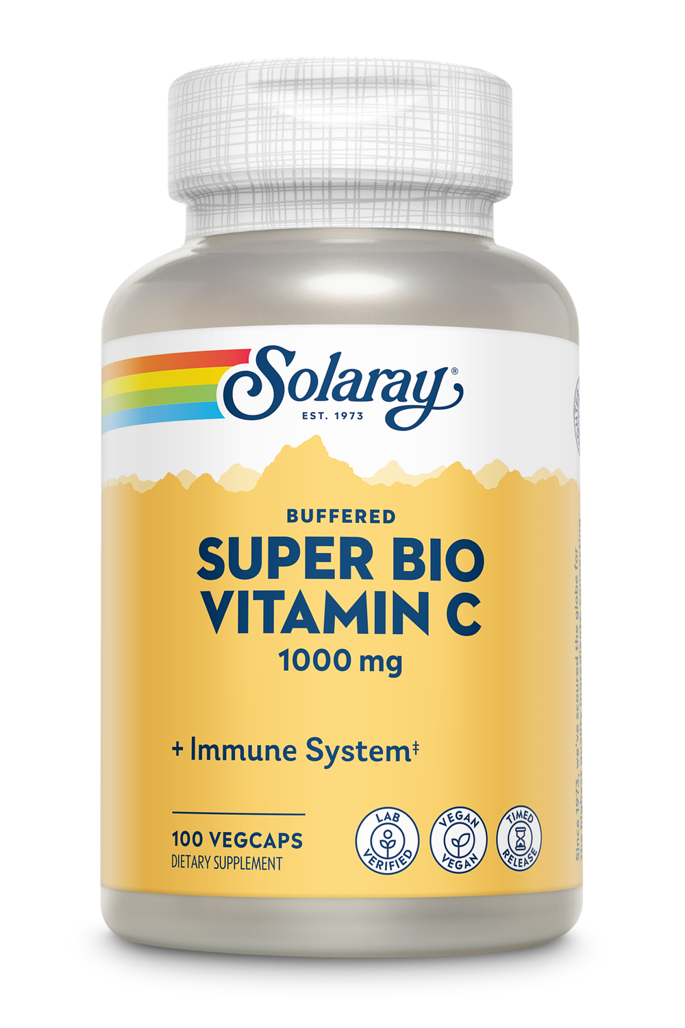 Solaray - Super Bio C Buffered - 100 Capsules