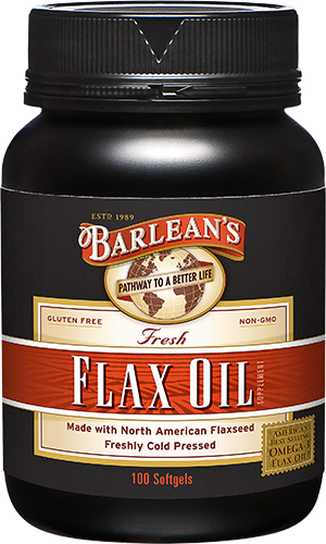 Barleans - Flax Oil - 100 Softgels