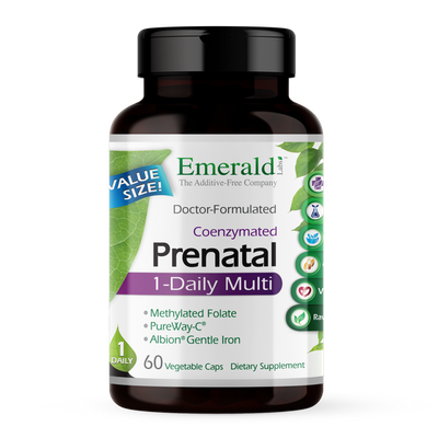 Emerald Labs - Prenatal 1 Daily Multi - 60 Veg Capsules