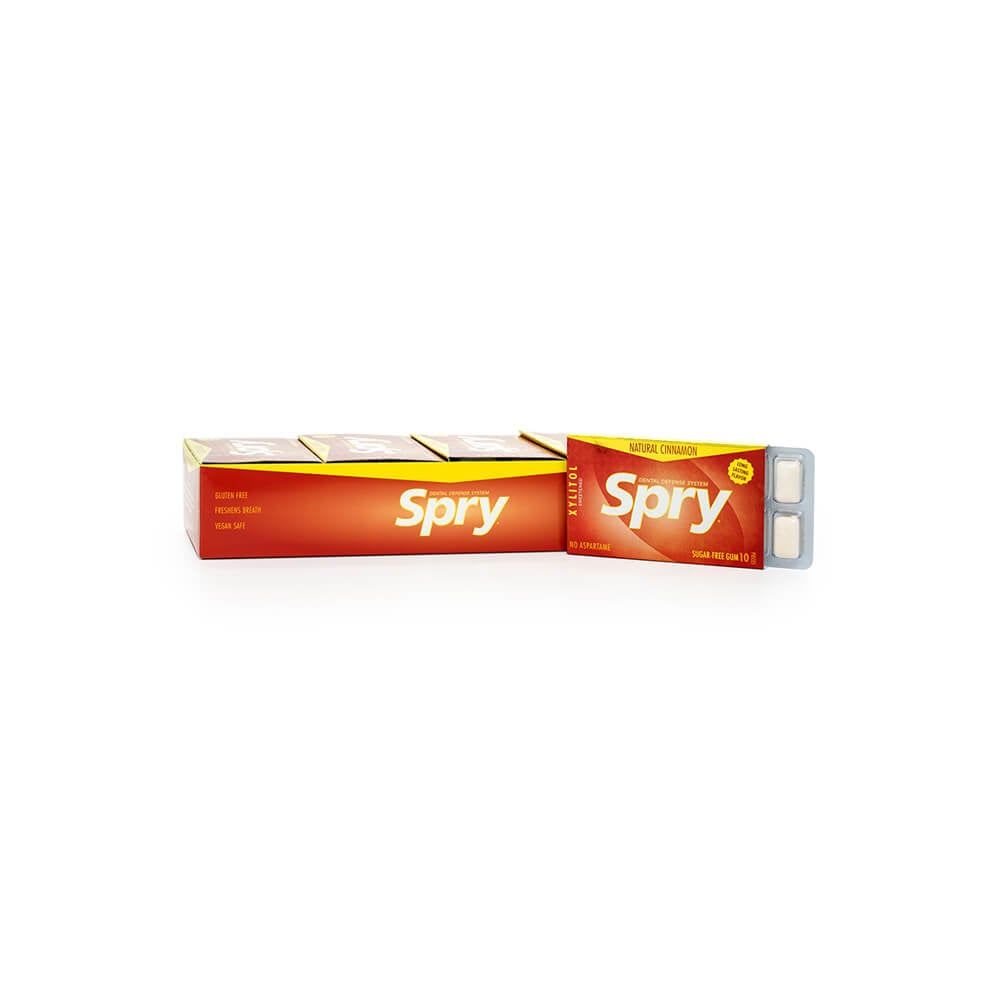 Xlear - Box of Spry Gum Cinnamon - 10 Count