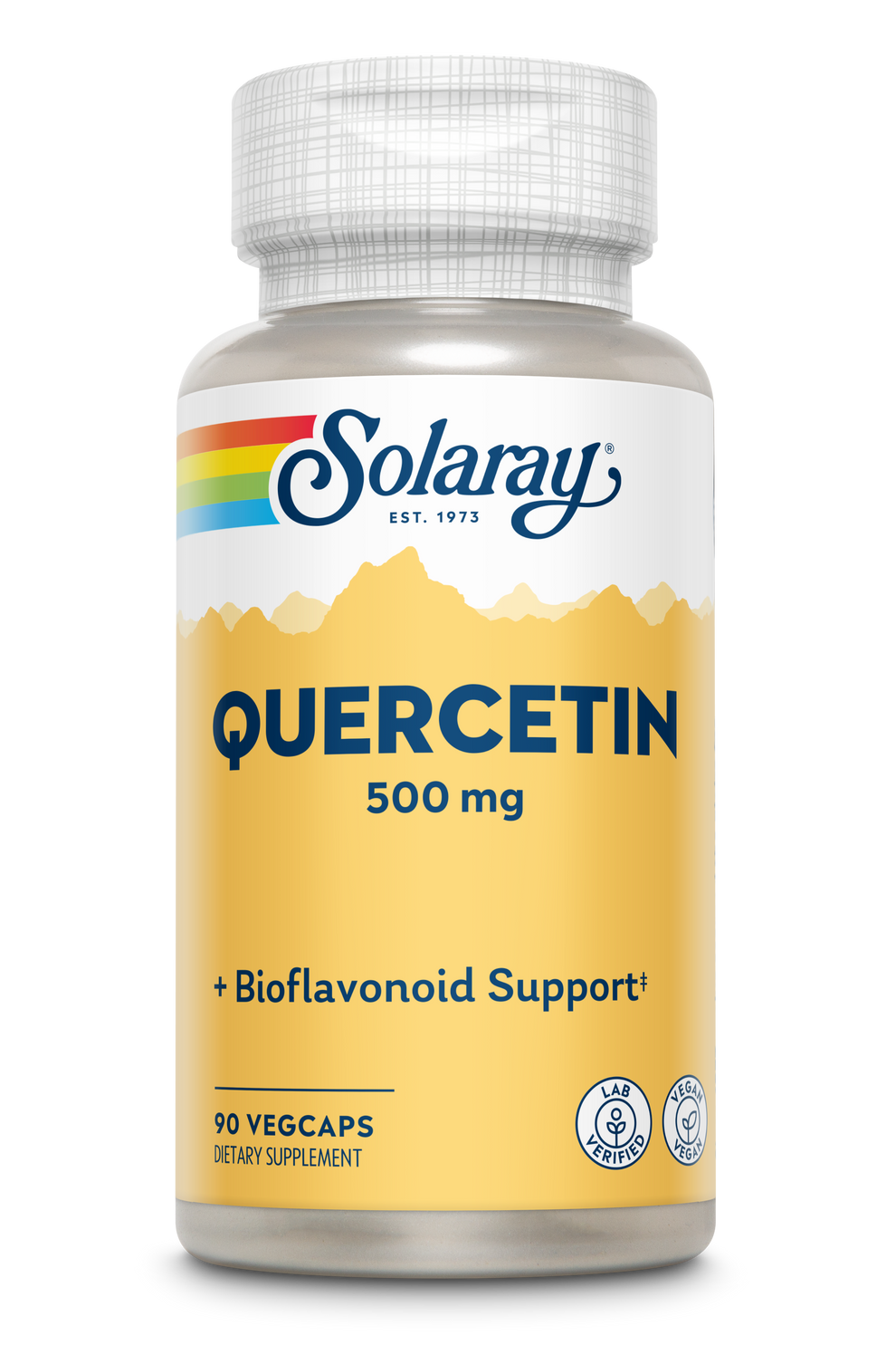 Solaray - Quercetin 500 mg - 90 Veg Capsules