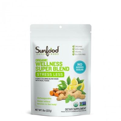 Sunfood - Wellness Blend Stress Less - 8 oz