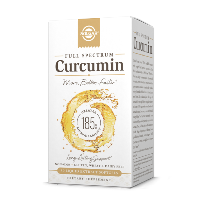 Solgar - Full Spectrum Curcumin Liquid Extract - 60 Softgels