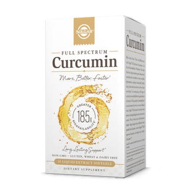 Solgar - Full Spectrum Curcumin Liquid Extract - 60 Softgels