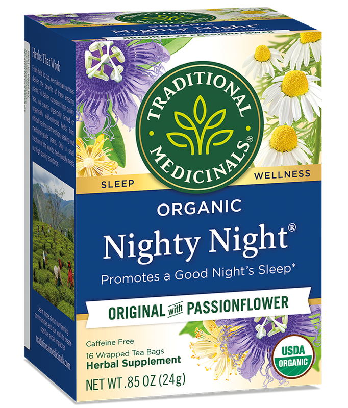 Traditional Medicinals - Nighty Night Herbal Tea - 16 Bags