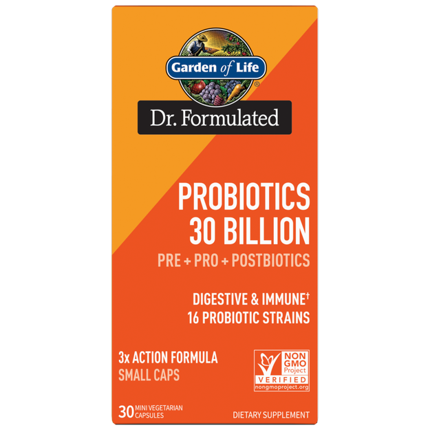 Garden of Life - Dr. Formulated Probiotics 30 Billion - 30 Veg Capsules