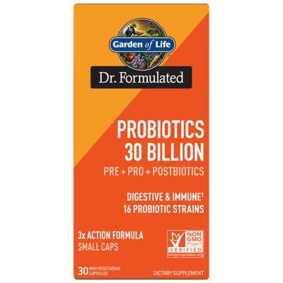 Garden of Life - Dr. Formulated Probiotics 30 Billion - 30 Veg Capsules