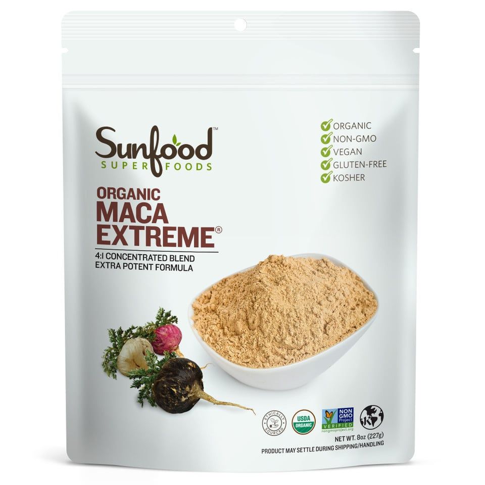 Sunfood - Raw Organic Maca Extreme - 8 oz