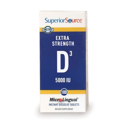 Superior Source - Extra Strength Vitamin D3 5,000 - 100 Tablets