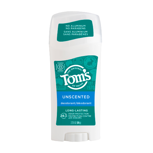 Toms Of Maine - Deod Stick Unscented - 2.25 oz