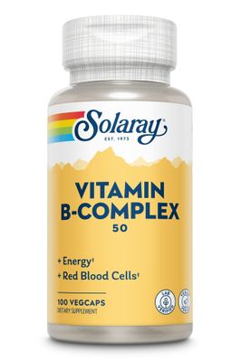 Solaray - B Complex 50 - 100 Capsules Solaray - B Complex 50 - 100 Capsules