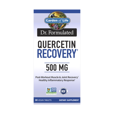 Garden of Life - Dr. Formulated Quercetin Recovery 500mg - 30  Vegan Tablets