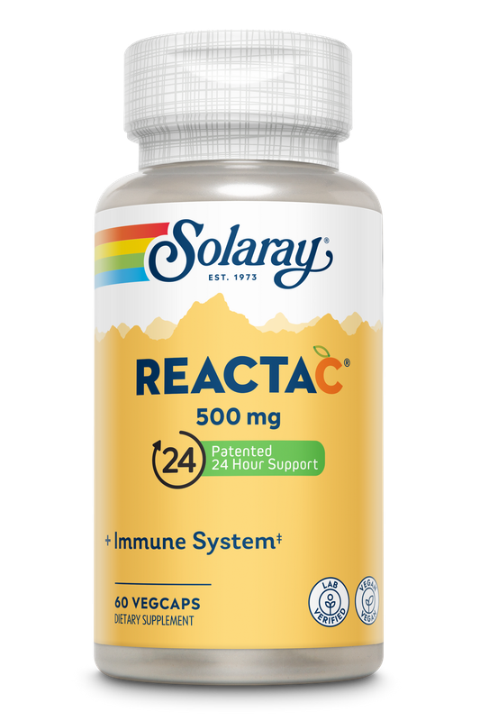 Solaray - Reacta C &amp; Bioflavonoids - 120 Count