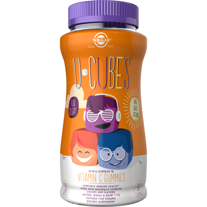 Solgar - U-Cubes Children's Vitamin C Gummies - 90 Gummies