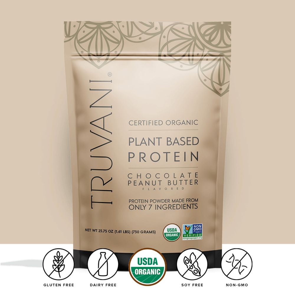 Truvani - Protein Chocolate Peanut Butter - 20 Servings
