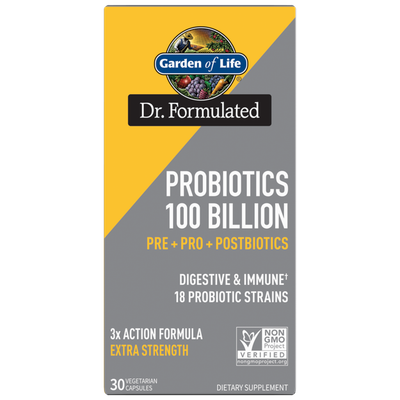 Garden of Life - Dr. Formulated Probiotics 100 Billion - 30 Veg Capsules