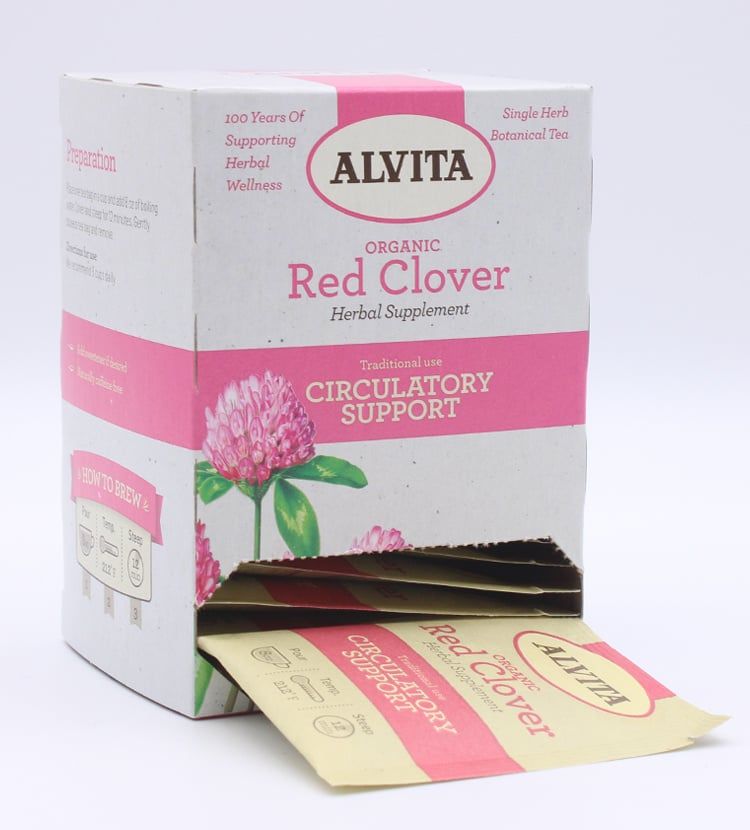 Alvita Teas - Organic Red Clover - 16 Bags