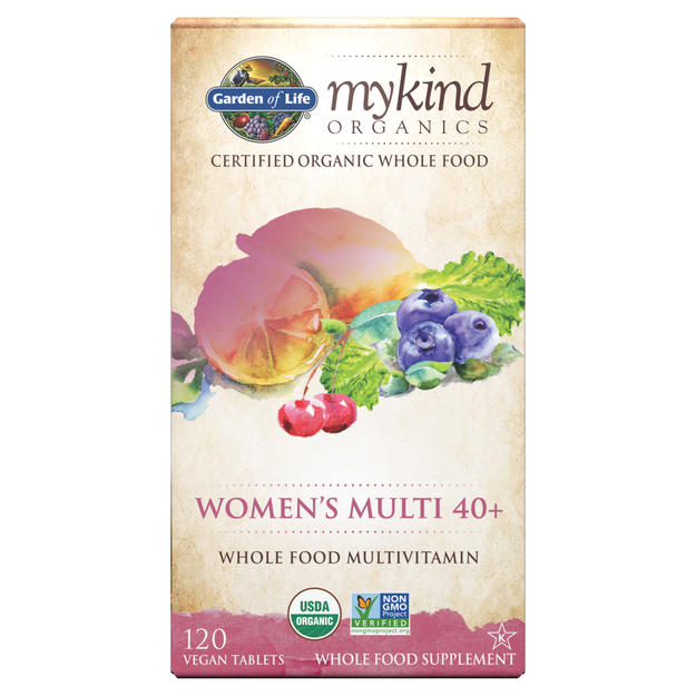 Garden of Life - Mykind Organics Women's Multi 40+ - 120 Tablets
