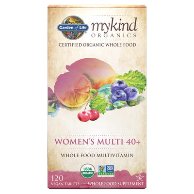 Garden of Life - Mykind Organics Women's Multi 40+ - 120 Tablets