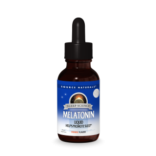 Source Naturals - Melatonin Liquid Orange - 2 oz
