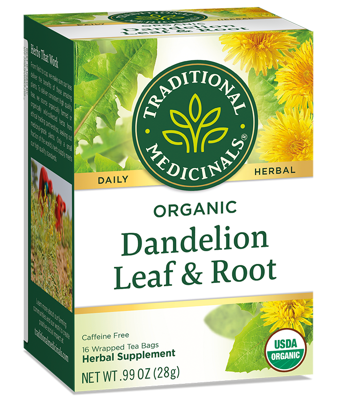 Traditional Medicinals - Tea Dandelion Leaf&amp;Root O - 16 Bags