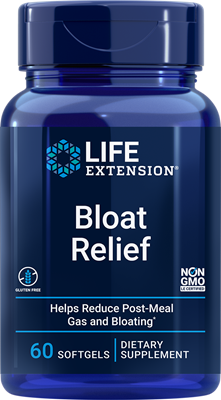 Life Extension - Bloat Relief - 60 Softgels