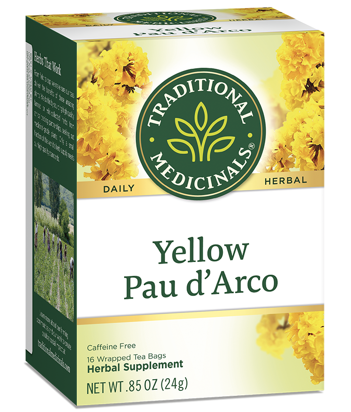Traditional Medicinals - Pau D'Arco Herbal Tea - 16 Bags
