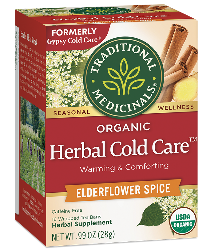 Traditional Medicinals - Gypsy Cold Care Herbal Tea - 16 Bags