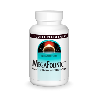 Source Naturals - Megafolinic Acid - 120 Tablets