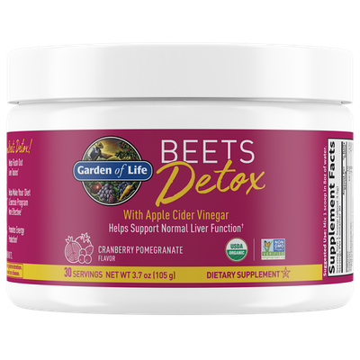 Garden of Life - Beets Detox Cranberry Pomegranate - 3.7 oz
