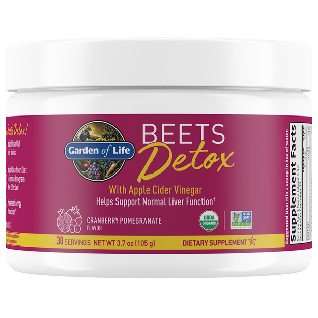 Garden of Life - Beets Detox Cranberry Pomegranate - 3.7 oz