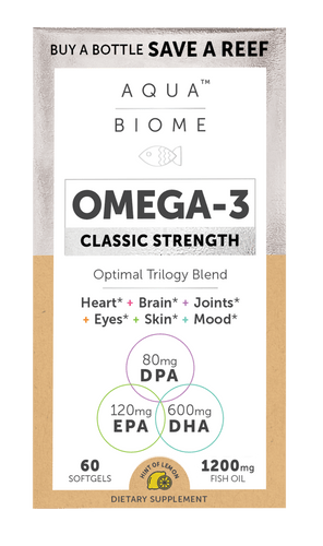 Enzymedica - Aqua Biome Omega 3 Classic - 60 Capsules