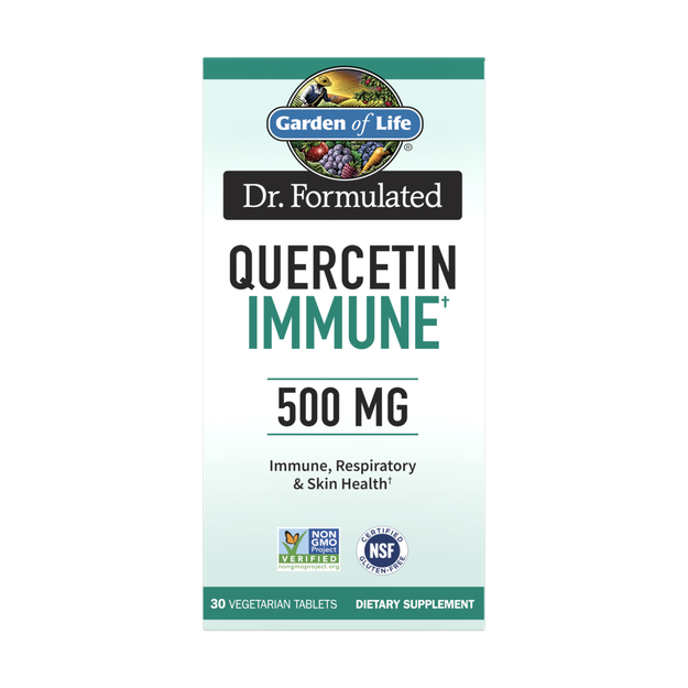 Garden of Life - Dr. Formulated Quercetin Immune 500mg - 30  VegTablets