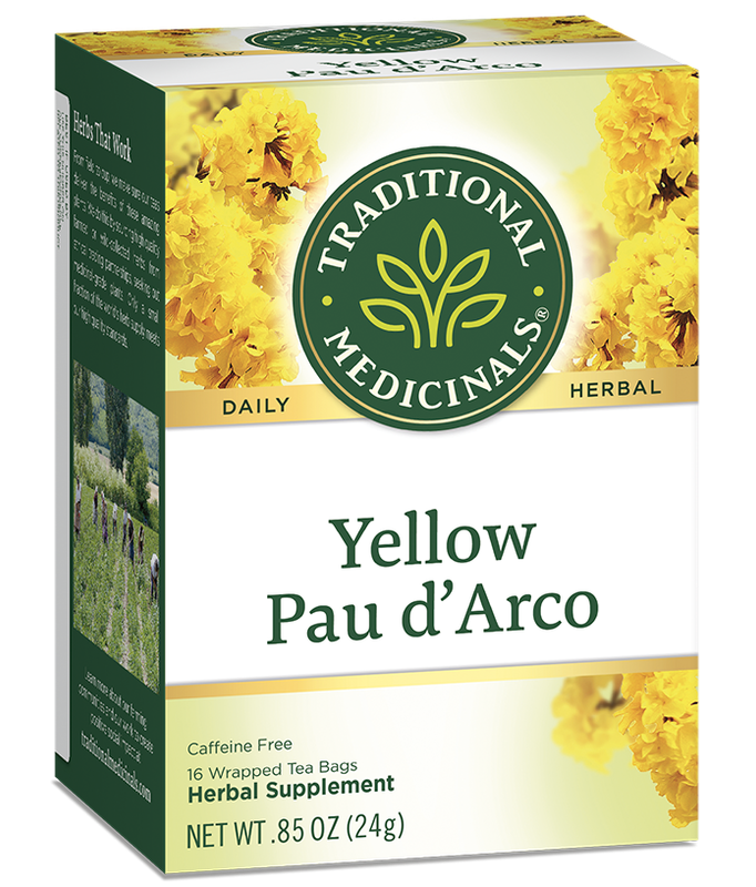 Traditional Medicinals - Pau D'Arco Herbal Tea - 16 Bags