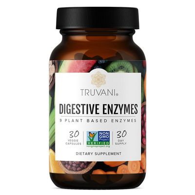 Truvani - Easy Enzymes - Plant Based Digestive Enzymes - 30 Capsules
