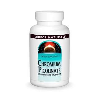 Source Naturals - Chromium Picolinate 200 mcg - 120 Tablets Source Naturals - Chromium Picolinate 200 mcg - 120 Tablets