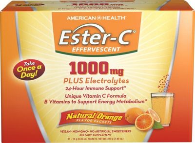 American Health - Box of Ester-C Orange - 21 Packs American Health - Box of Ester-C Orange - 21 Packs