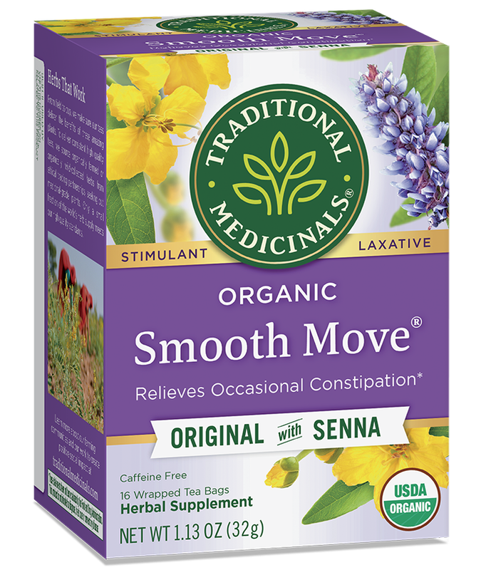 Traditional Medicinals - Smooth Move Herb Tea - 16 Bags