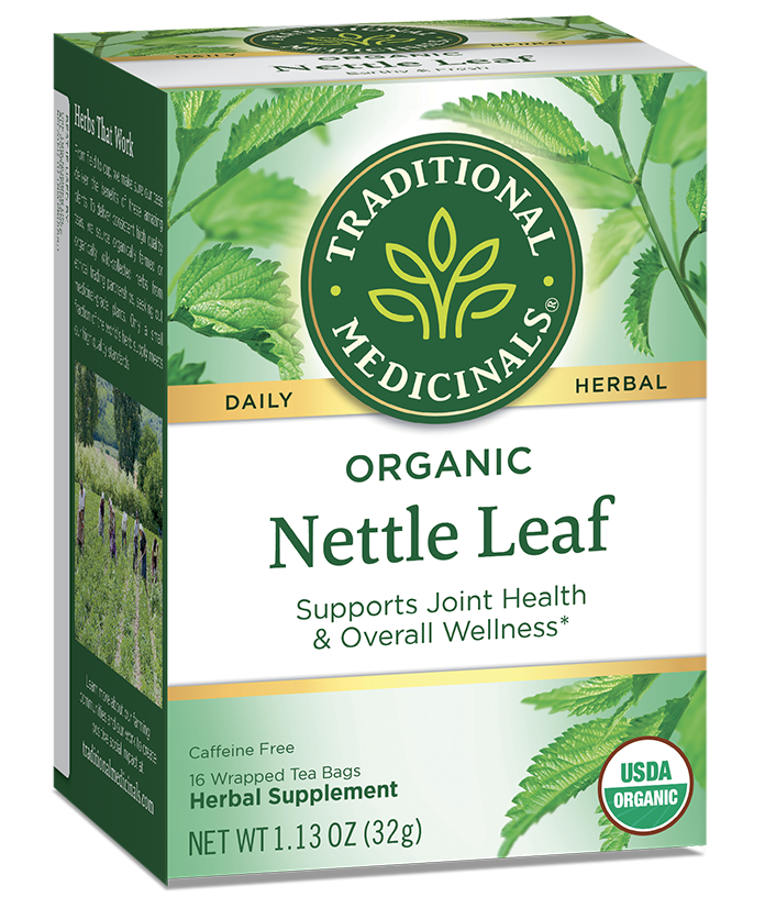 Traditional Medicinals - Organic Nettle Leaf Herbal Tea - 16 Bags