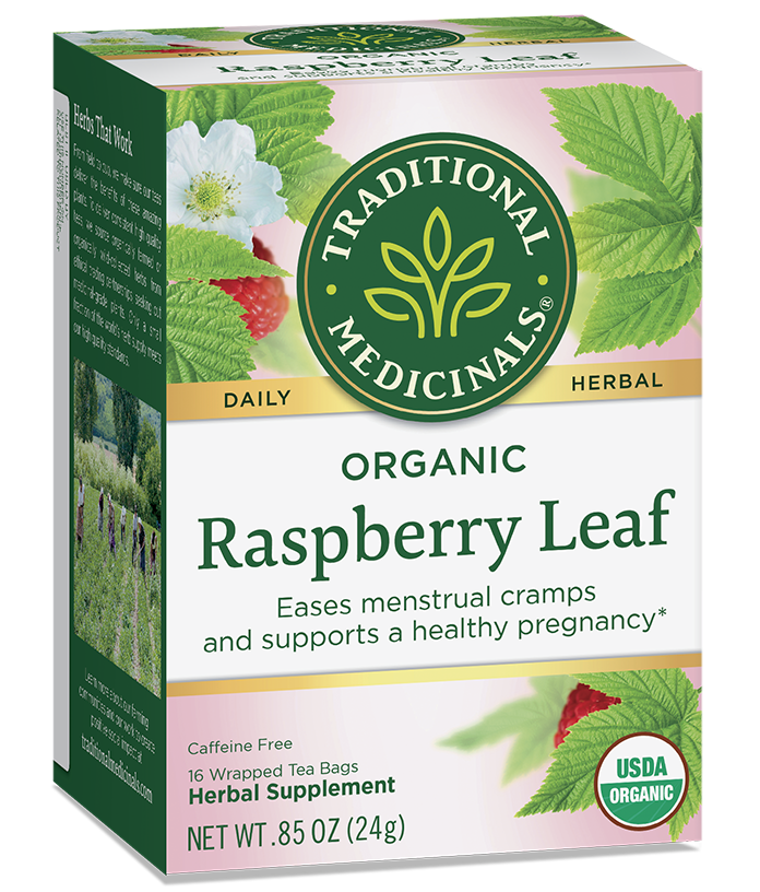 Traditional Medicinals - Raspberry Leaf Organic - 16 Bags
