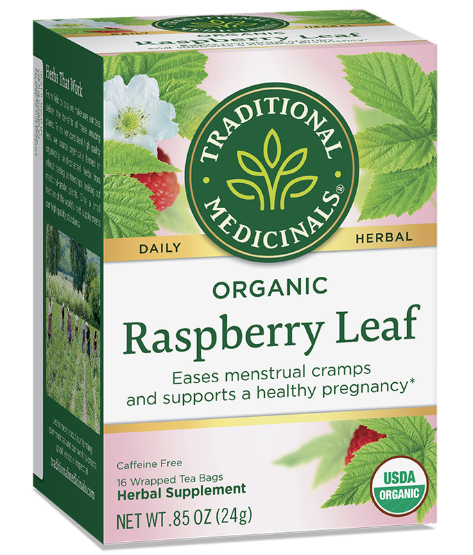 Traditional Medicinals - Raspberry Leaf Organic - 16 Bags