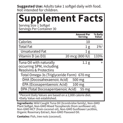 Garden of Life - Dr. Formulated Prenatal Dha - 30 Softgels